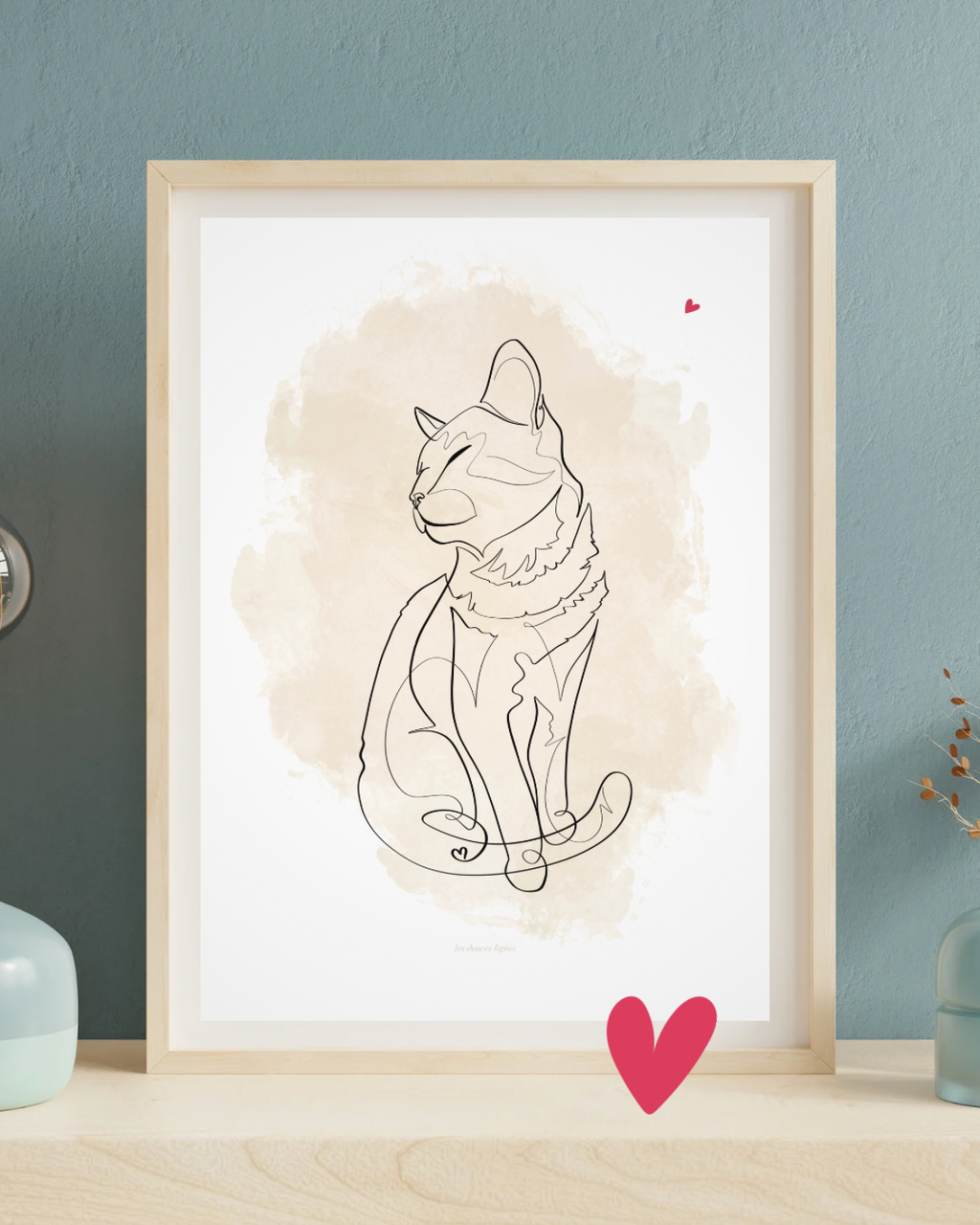 Portrait personnalisé signature ✨