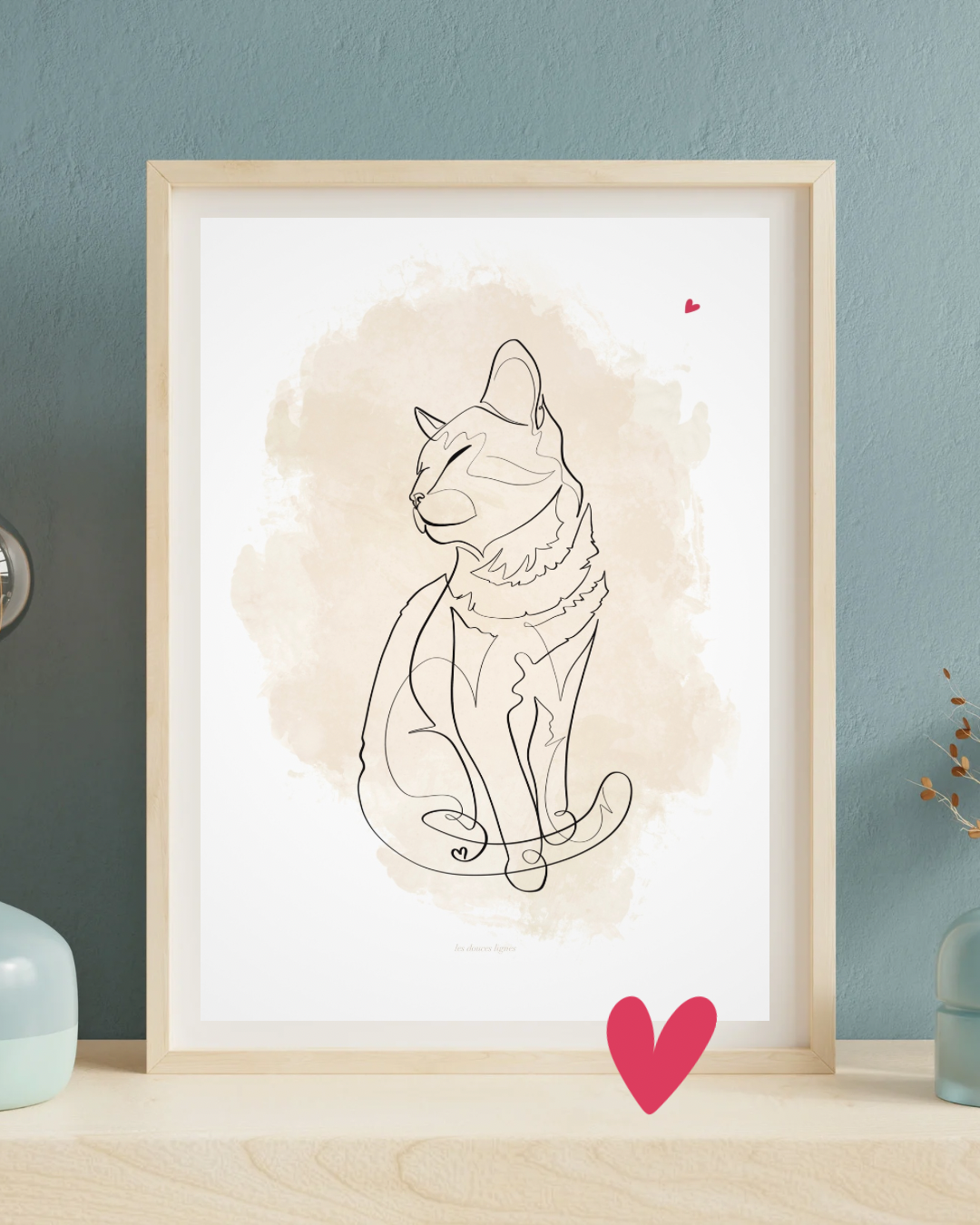 Portrait personnalisé signature ✨