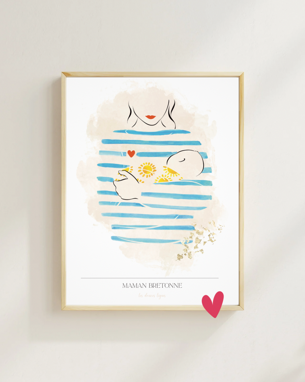 Affiche Maman bretonne