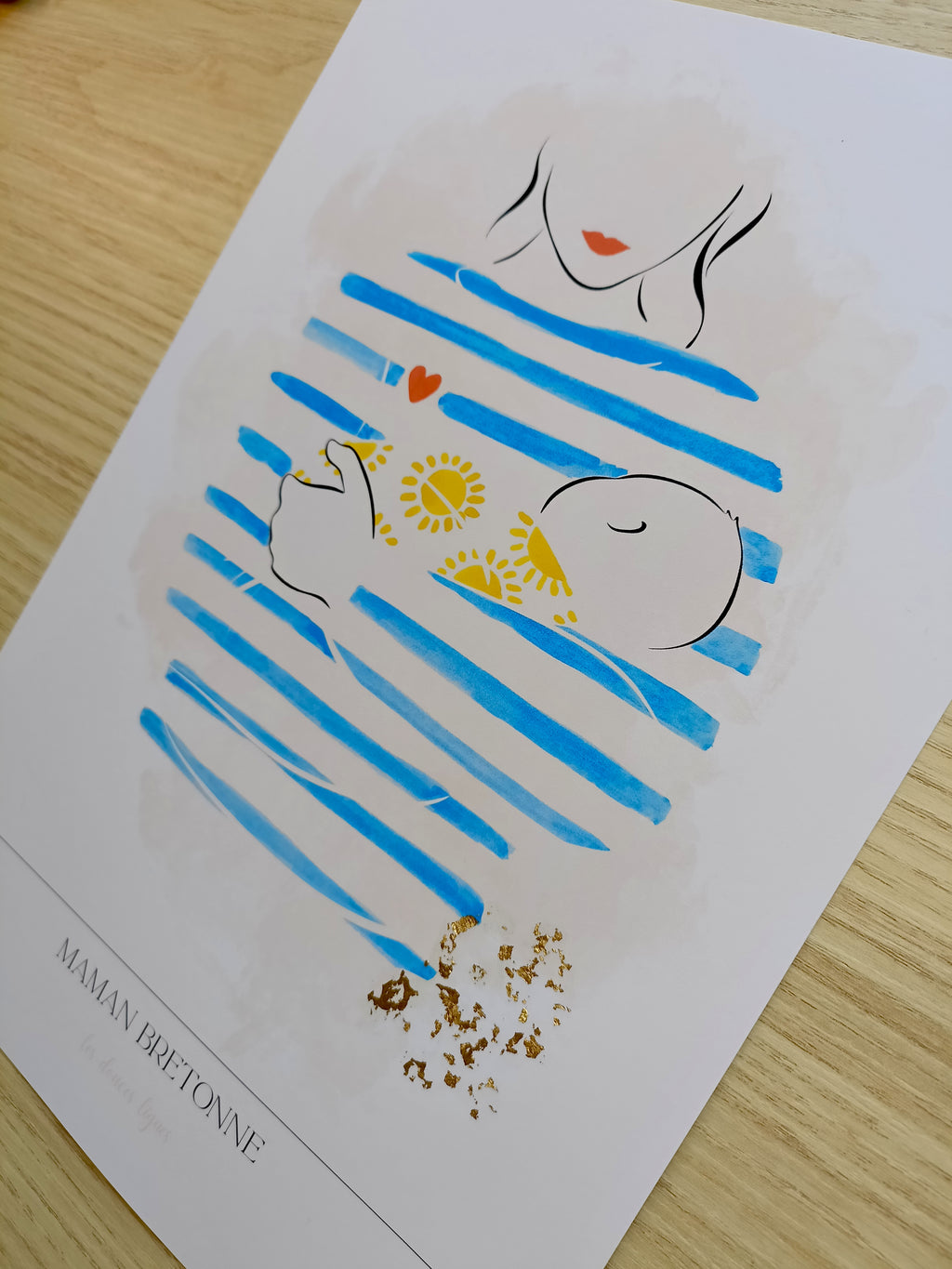 Affiche Maman bretonne