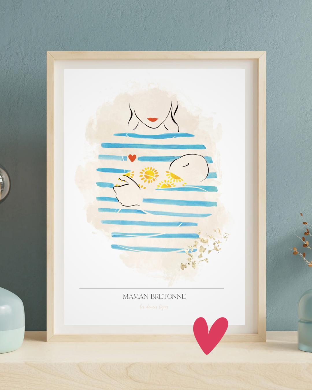 Affiche Maman bretonne