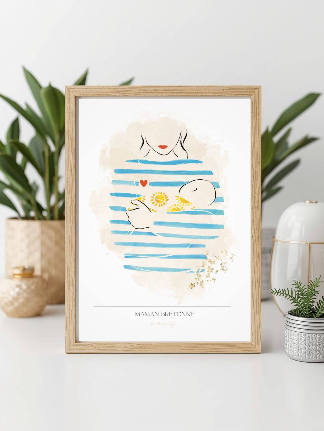 Affiche Maman bretonne